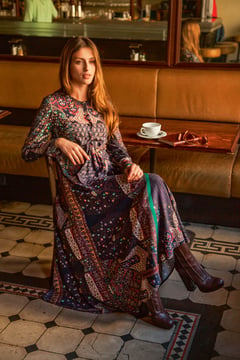 Vestido #112 | Burda Style 09/2015 | Patrón de costura PDF
