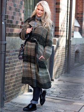 Belted Coat (Plus Size) 11/2015 | PDF Sewing Pattern