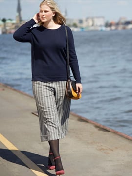 Cuffed Culottes (Plus Size) 11/2015 | PDF Sewing Pattern