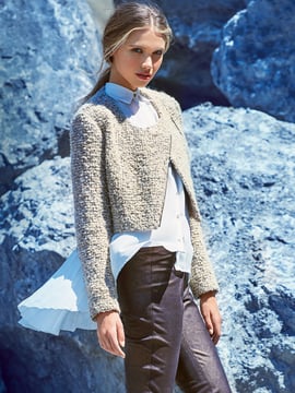 Casaco #108 | Burda Style 12/2015 | Molde de costura PDF