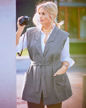 Chaleco Plus #126 | Burda Style 02/2016 | Patrón de costura PDF