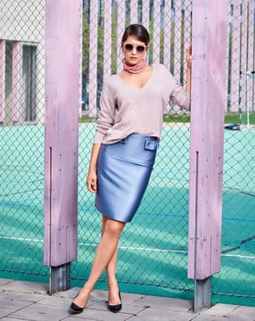 gabardine rok 115 | Burda Style 09/17 | PDF naaipatronen