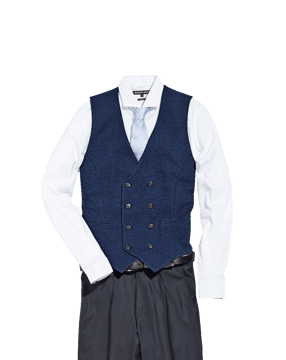 wol mannenvestje 128 | Burda Style 09/17 | PDF naaipatronen
