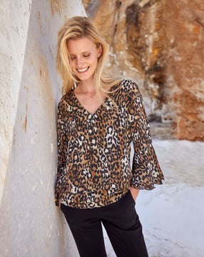 viscose blouse 111 | Burda Style 10/17 | PDF naaipatronen