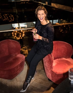 elastischestof broek 127 | Burda Style 12/17 | PDF naaipatronen