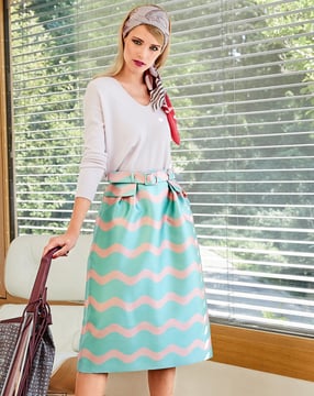 Falda #107 | Burda Style 02/2019 | Patrón de costura PDF