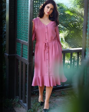 Vestido Plus #124 | Burda Style 03/2019 | Patrón de costura PDF