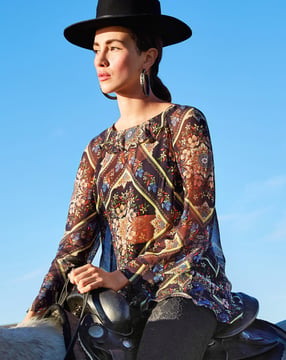 viscose blouse 101 | Burda Style 04/19 | PDF naaipatronen