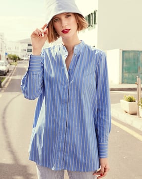 katoen blouse 105 | Burda Style 04/19 | PDF naaipatronen