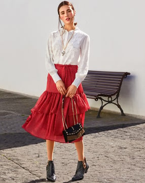 Falda #114 | Burda Style 04/2019 | Patrón de costura PDF
