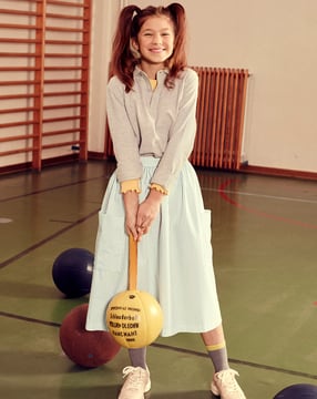 Saia para menina #132 | Burda Style 04/2019 | Molde de costura PDF