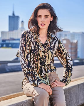 viscose blouse 103 | Burda Style 06/19 | PDF naaipatronen