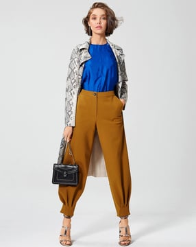 stof met elasthaan broek 107 | Burda Style 08/19 | PDF naaipatronen