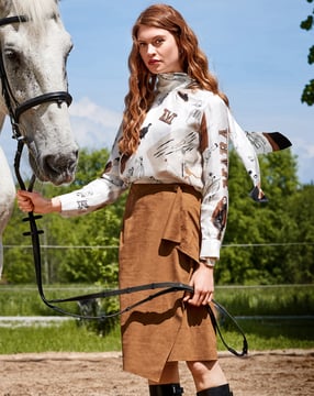 Falda #110 | Burda Style 10/2019 | Patrón de costura PDF