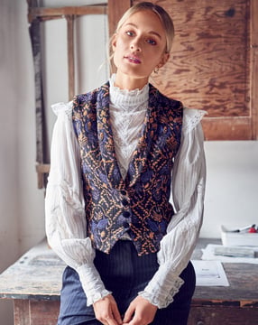 Jacquard Waistcoat 112  A| 10/19 | PDF Sewing Pattern