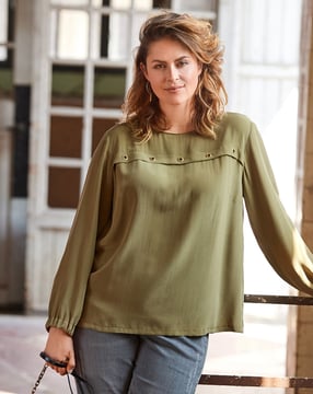 Crepe Blouse 123 A|Burda Style 01/20 | PDF Sewing Pattern