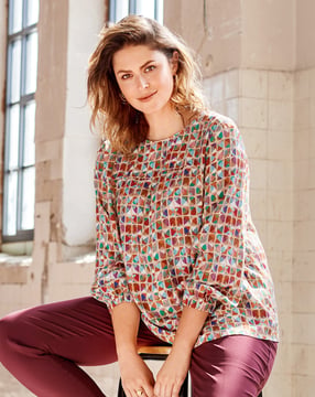 Crepe Blouse 123 B|Burda Style 01/20 | PDF Sewing Pattern