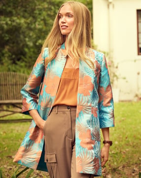 Manteau en Jacquard n°116 | Burda Style 06/20 | Patron de couture PDF