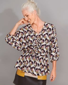 Silk Blouse 110|Burda Style 12/20 | PDF Sewing Pattern
