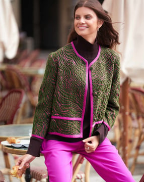 Jacquard Chaqueta 102 | Burda Style 01/22 | Patrón de costura PDF