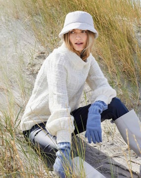 Pull-over en Laine n°104 | Burda Style 01/22 | Patron de couture PDF