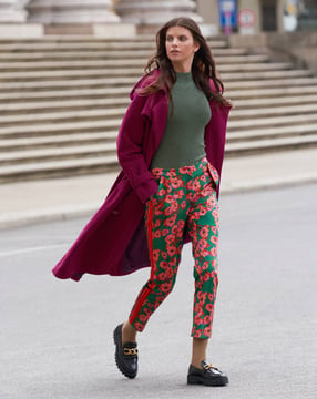 Algodón Pantalón 108  A | Burda Style 01/22 | Patrón de costura PDF