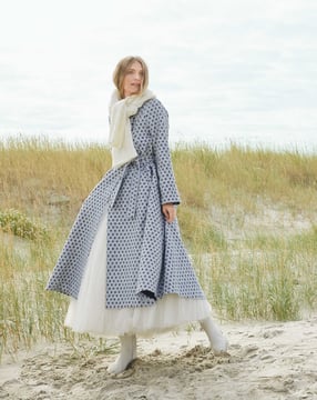 Jacquard Abrigo 115 | Burda Style 01/22 | Patrón de costura PDF