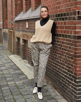 Algodón Pantalón 123 | Burda Style 01/22 | Patrón de costura PDF