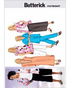 Patron Butterick pour femme combinaison #B303922W taille 48-52