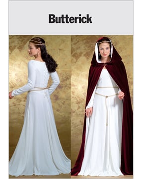 Patron Butterick Costume historique femme #B4377AA Taille 32-38