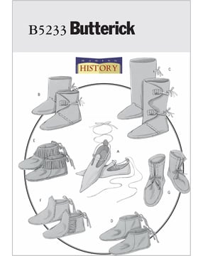 Patron Butterick Costume Historique Traditionnel Maison #B5233OS