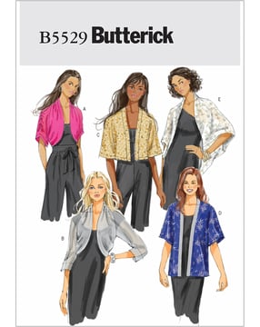 Patron Butterick pour veste femme #B5529ZZ tailles 36-50