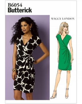 Patron Butterick Robe Femme #B6054A5 Taille 32-40