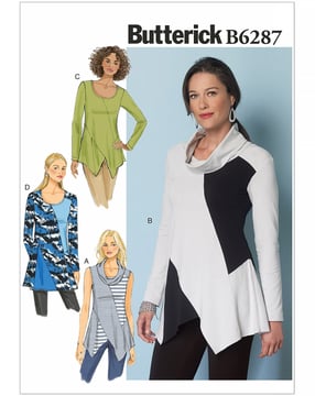Patron Butterick Tunique femme #B6287XY Taille 34-44