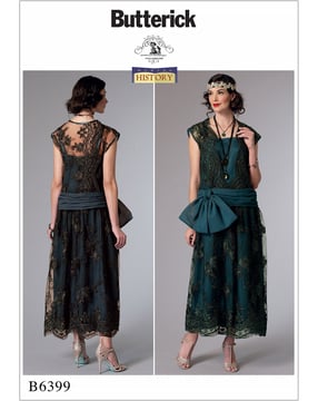 Patrons Butterick Femme Costume Historique #B6399E5 Taille 40-48