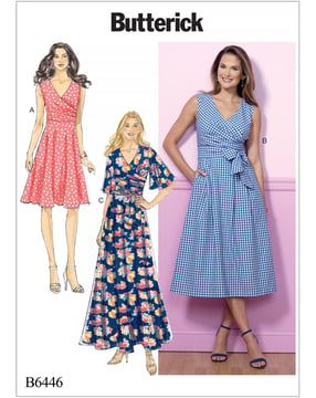 Patron Butterick pour femmes #B6446E5 Taille 40-48