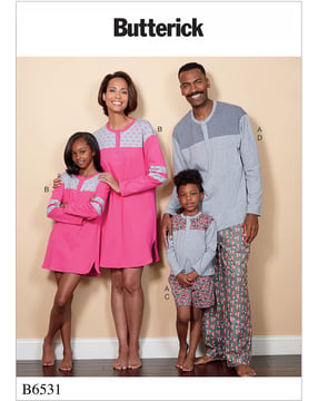 Patrons Butterick Pyjamas #B6531OSZ