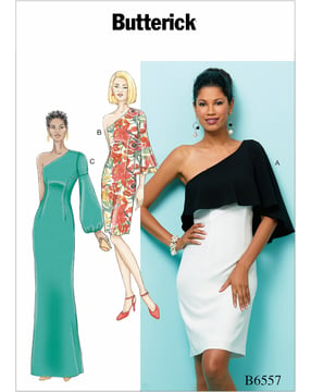 Patrons Butterick robe femme #B6557A5 taille 34-42