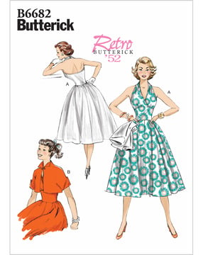 Patron Butterick Veste de tailleur femme #B6682E5 Taille 40-48