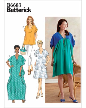 Patron Butterick Tunique Femme #B6683ZZ Taille 42-50