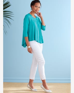 Patron Butterick pour chemisier femme avec variation de longueur #B6735Y Taille 32-40