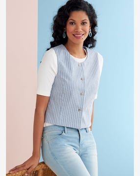 Patrons Butterick pour gilets femmes #B6745Y tailles 32-40