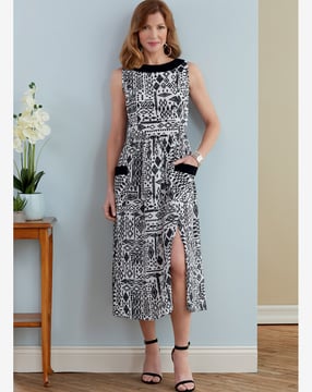 Patron Butterick Robe Femme #B6761E5 Taille 40-48