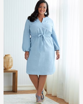 Patron Butterick Robe Femme #B6806RR Taille 44-50