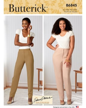 Patron Butterick Pantalon Femme #B6845A Taille 34-50