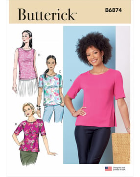 Patron Butterick Chemisier Femme #B6874B5 Taille 34-42