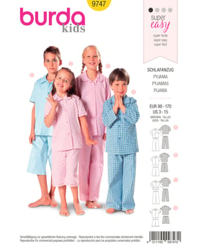 Pyjama pour enfants n°9747