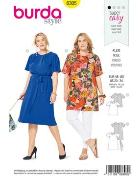 T-shirt ou robe n°6305