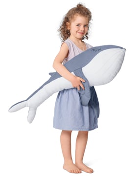 Peluche lapin et baleine n°6044 B Automne / Hiver 2021 | Patron de couture PDF