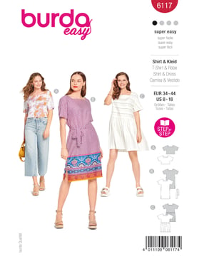 Top, robe n°6117 Printemps / Été 2021 | Patron Pochette